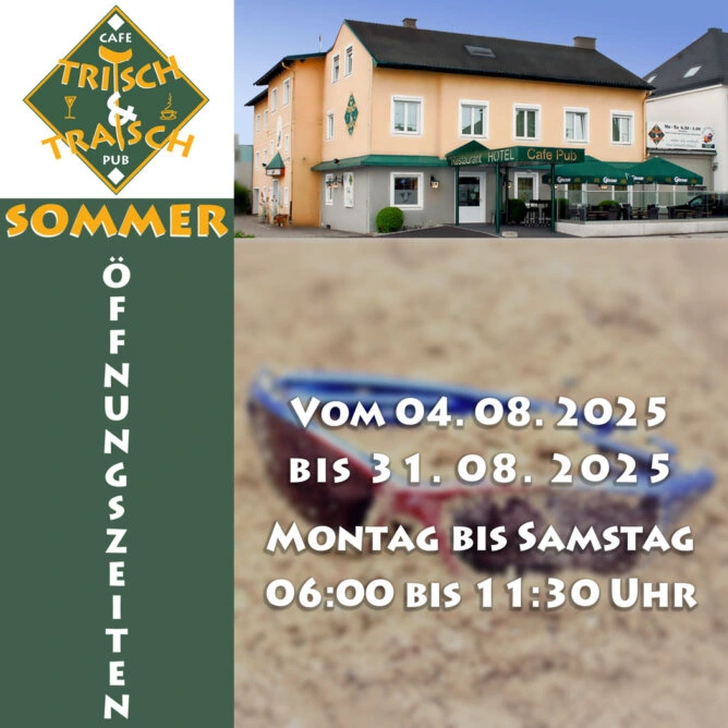 Sommeröffnungszeiten Sommeröffnungszeiten