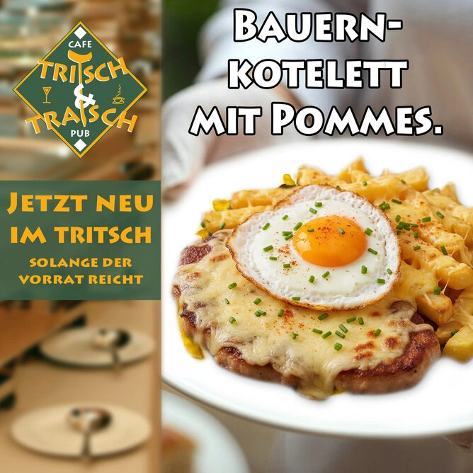 Bauernkotelett-mit-Pommes